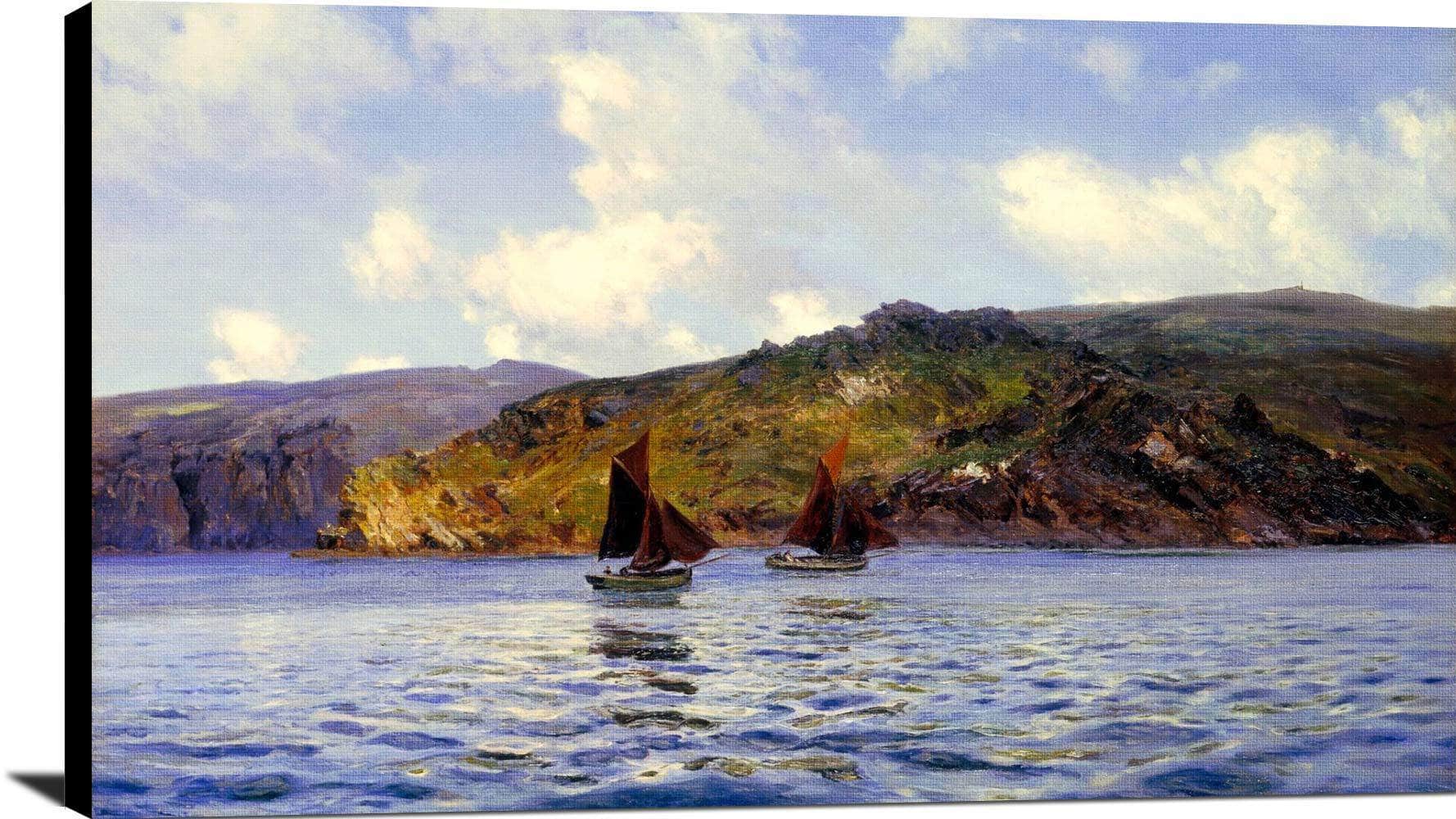 Catspaws Off The Land Painting Henry Moore Canvas Art - Image 2
