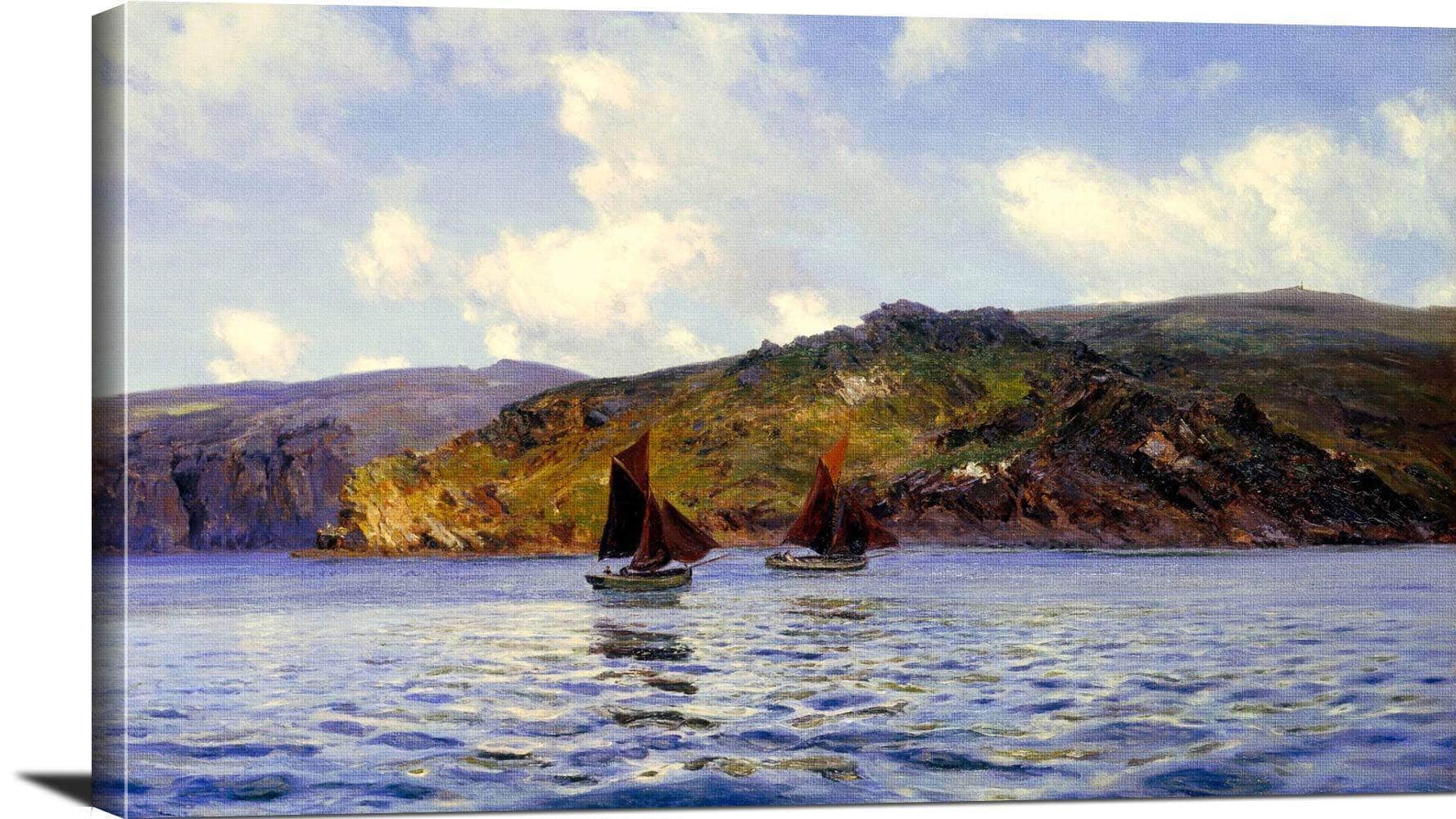 Catspaws Off The Land Painting Henry Moore Canvas Art - Image 3