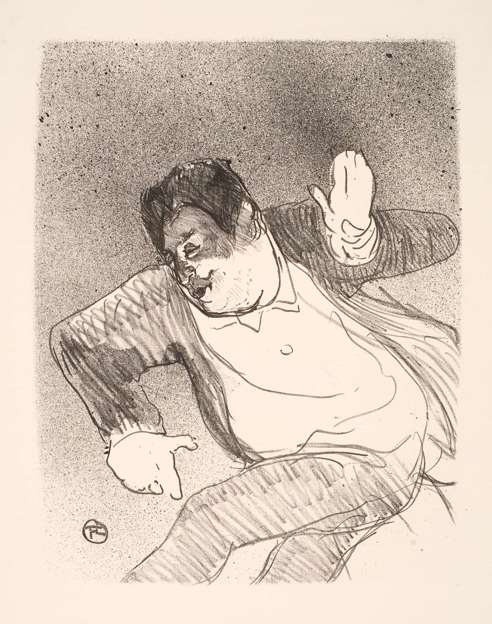 Caudieux Petit Casino by Henri De Toulouse Lautrec