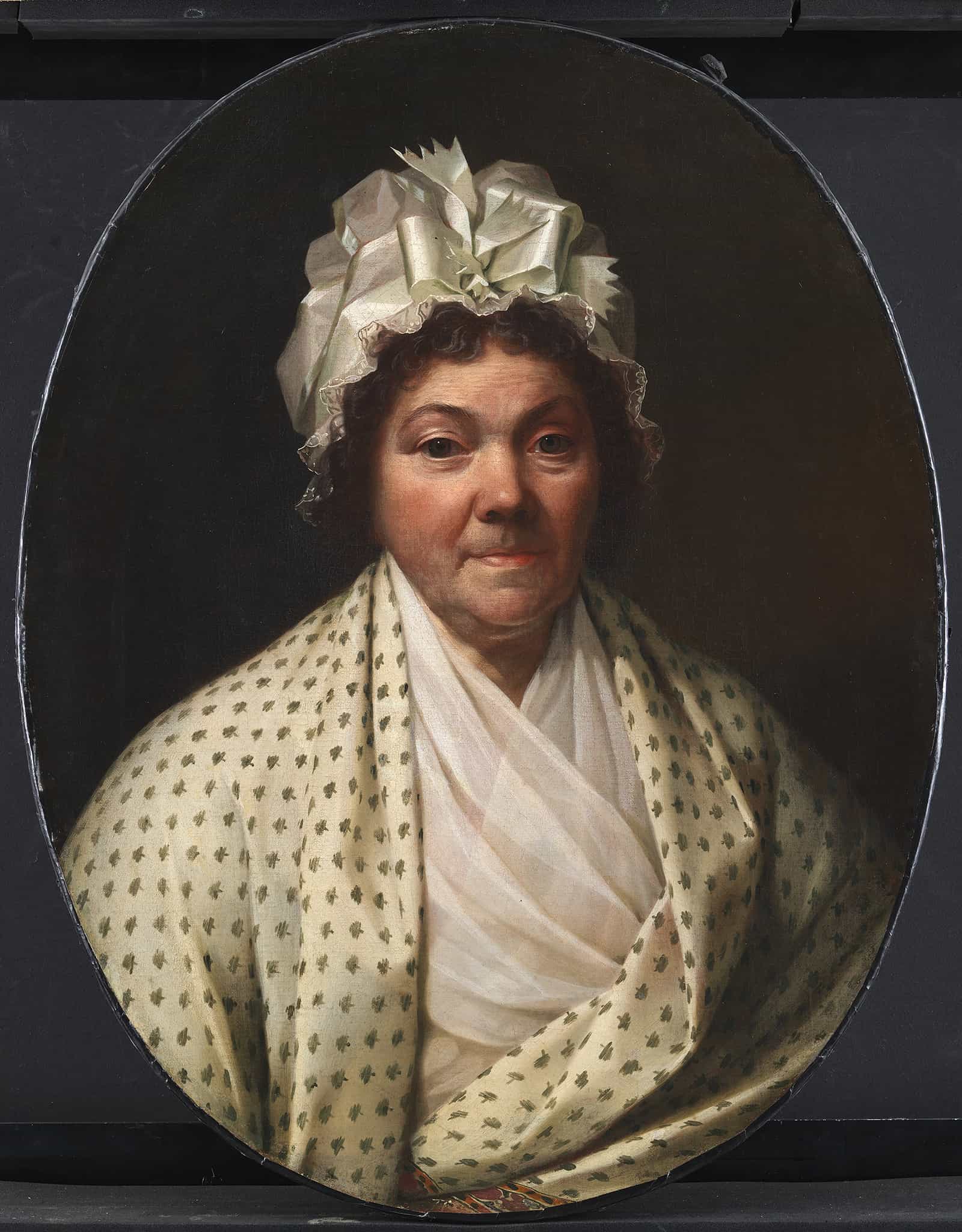 Cecilie Marie Elisabeth Schouw F Bagge Poul Johan Schouws Hustru by Jens Juel - Image 2