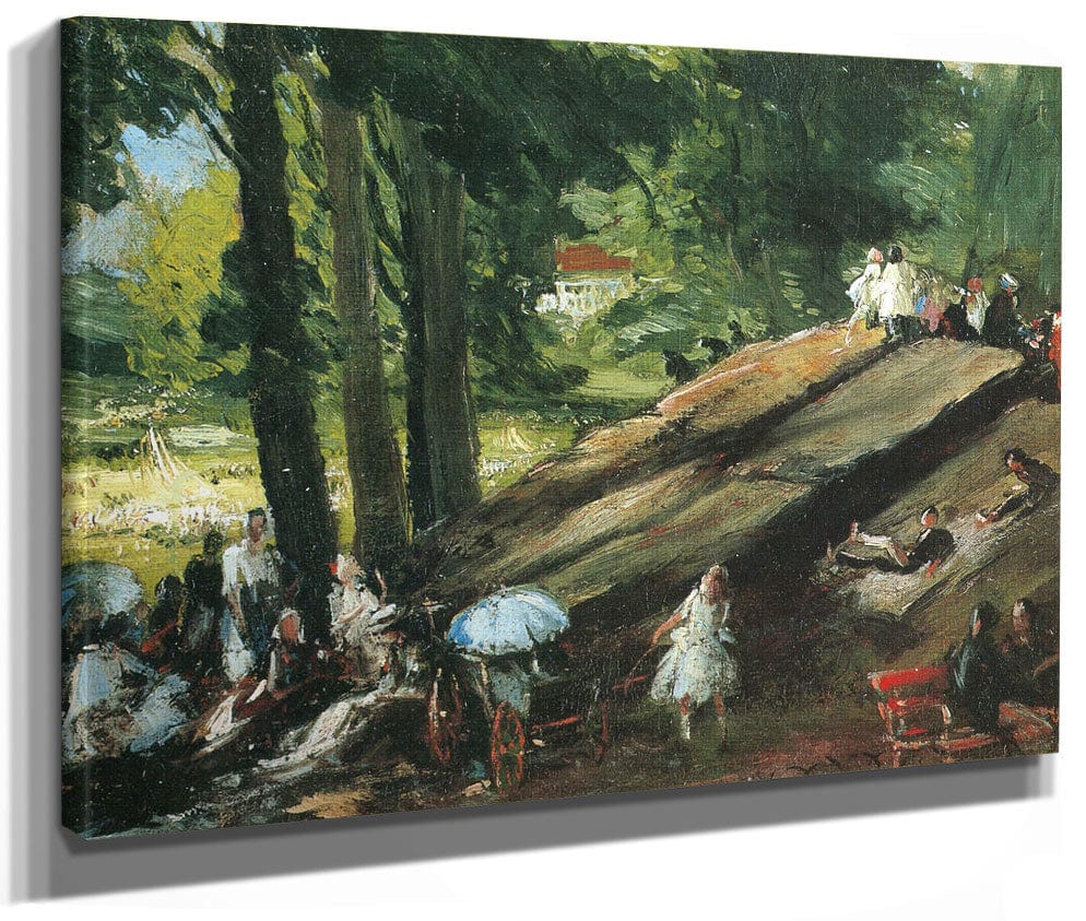Central Park 1920 By Everett Shinn