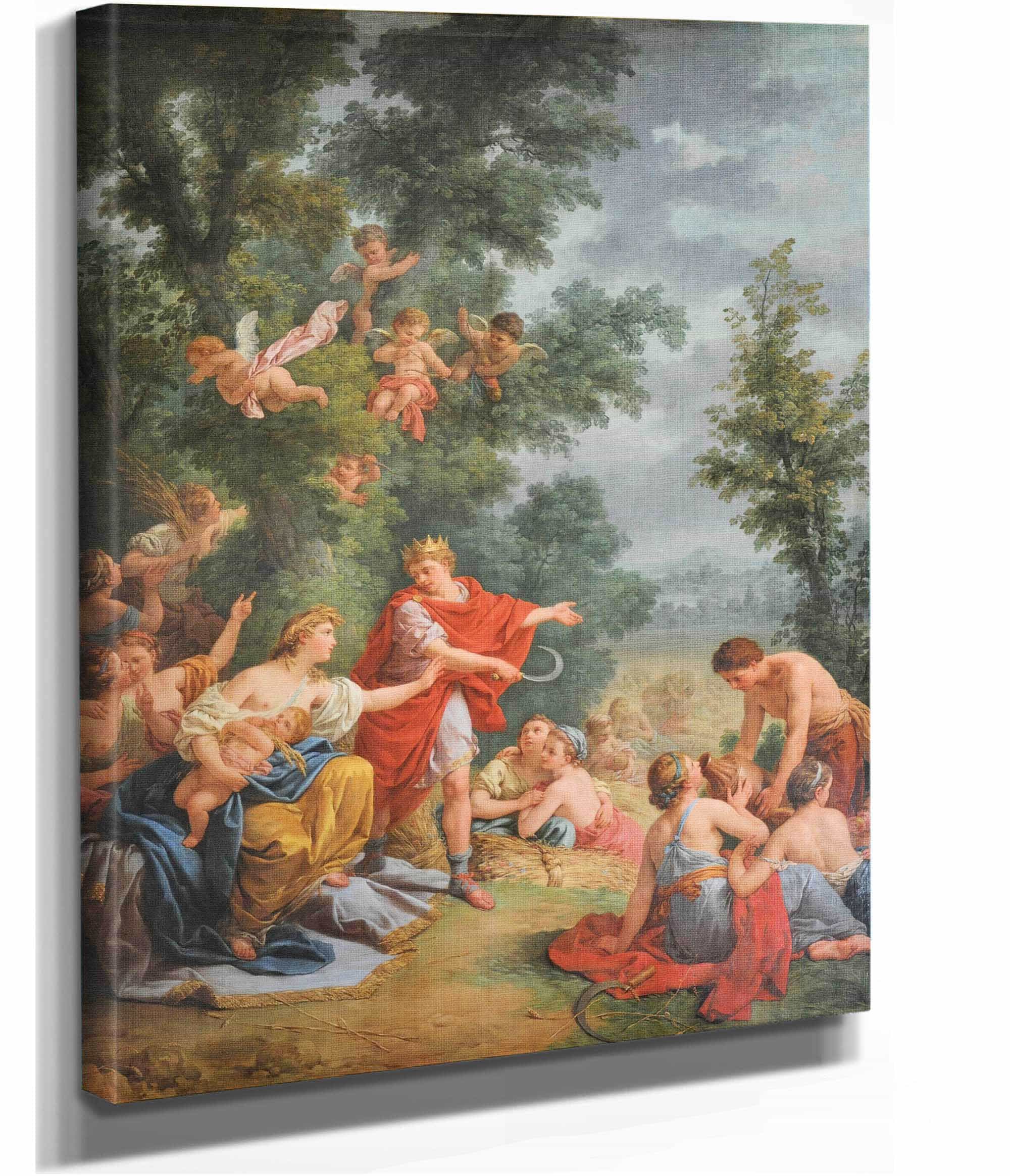 Ceres Ou Lagriculture by Louis Jean Francois Lagrenee - Image 2