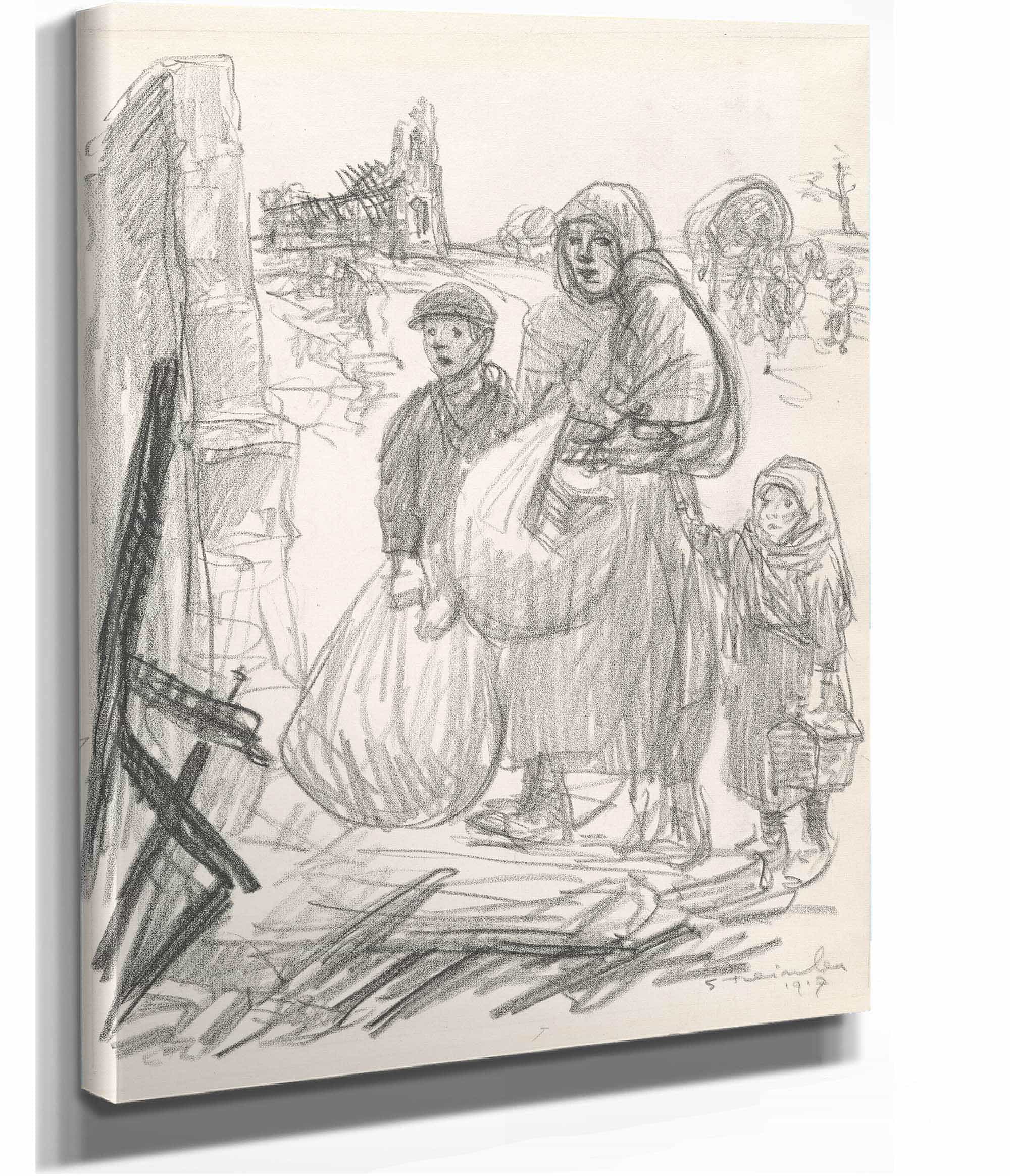 Cest Ici Chez Nous by Theophile Alexandre Steinlen - Image 2