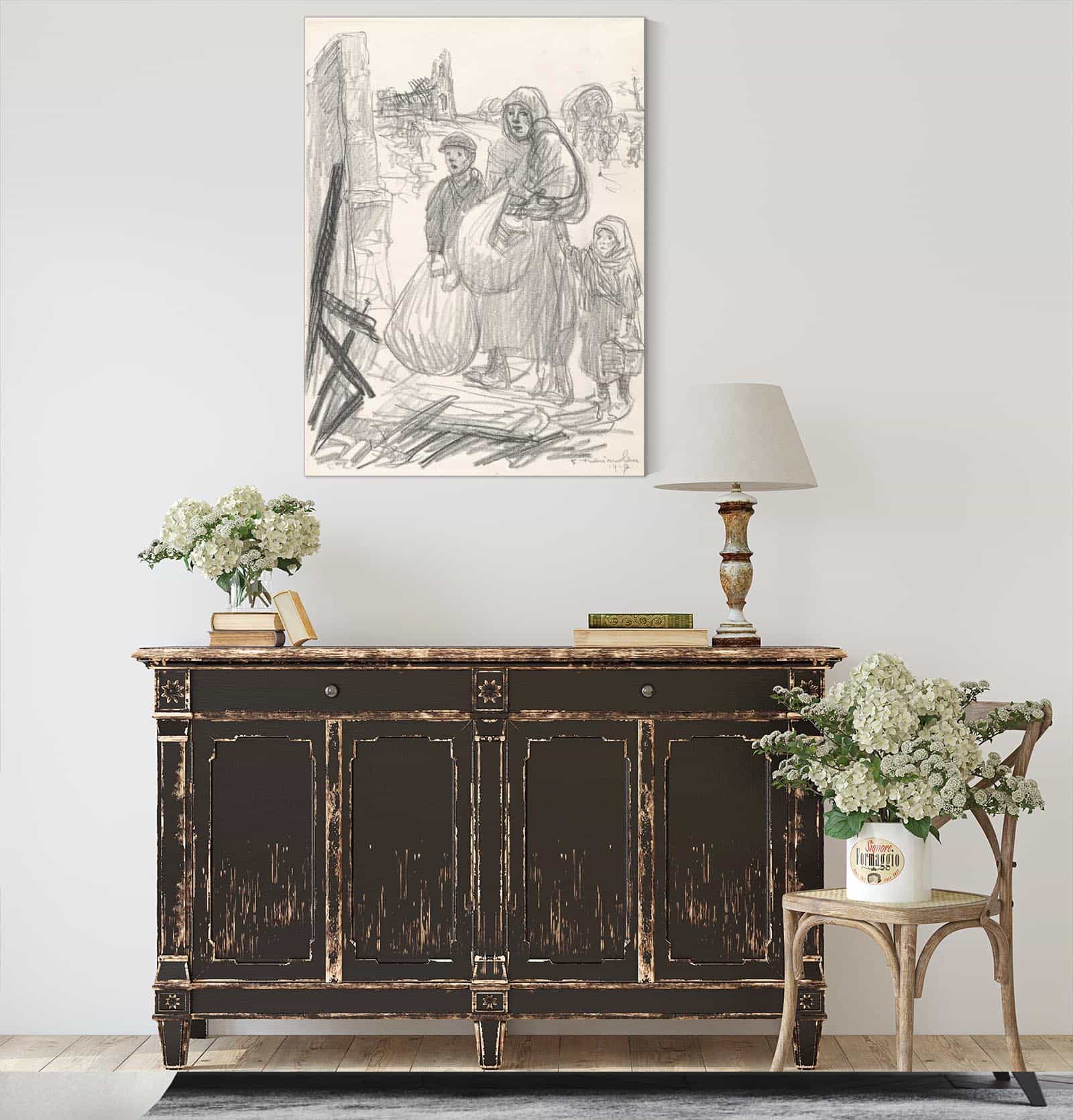 Cest Ici Chez Nous by Theophile Alexandre Steinlen - Image 4