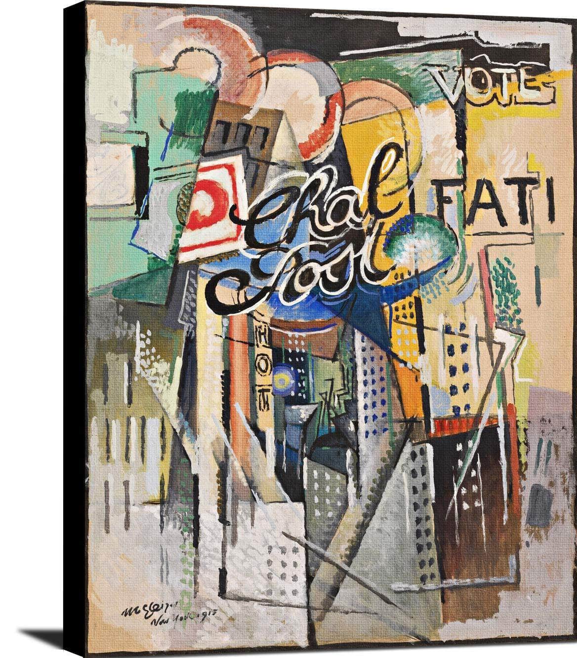 Chal Post Painting Albert Gleizes Canvas Art - Image 2