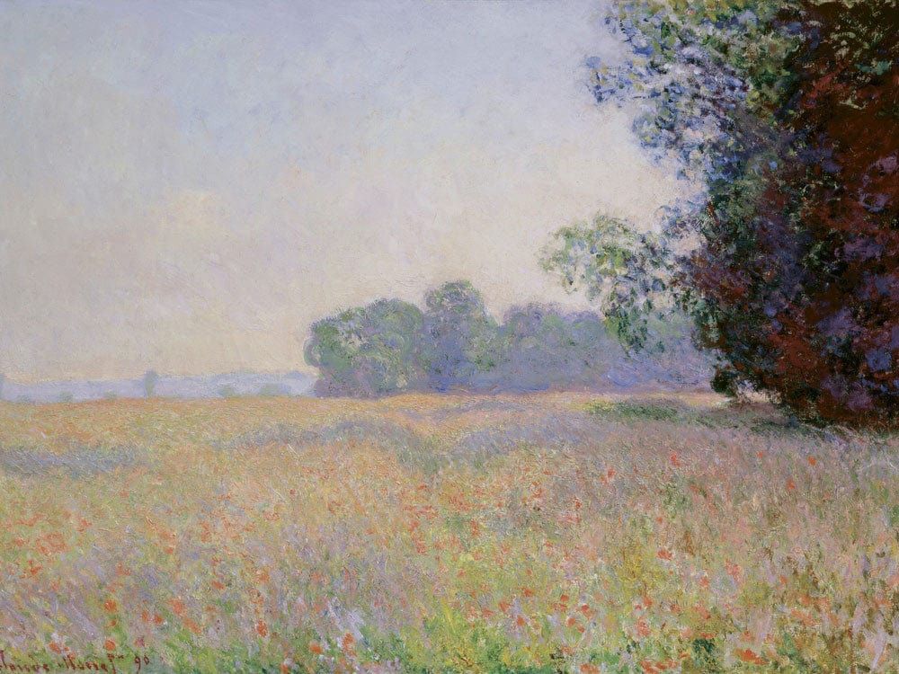 Champ D'avoine (Oat Field) By Claude Monet - Image 5