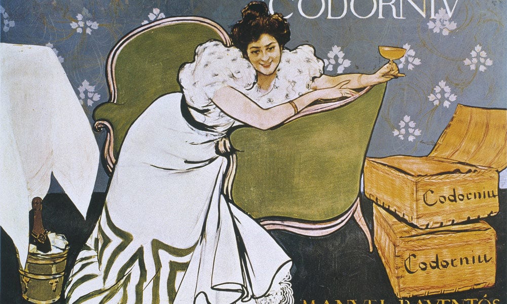 Champagne Codorniu (Lola Plumet) By Ramon Casas - Image 5