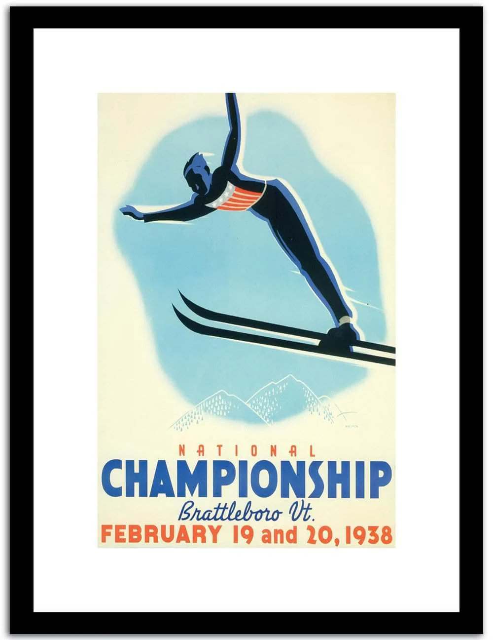 Championship Vintage Poster