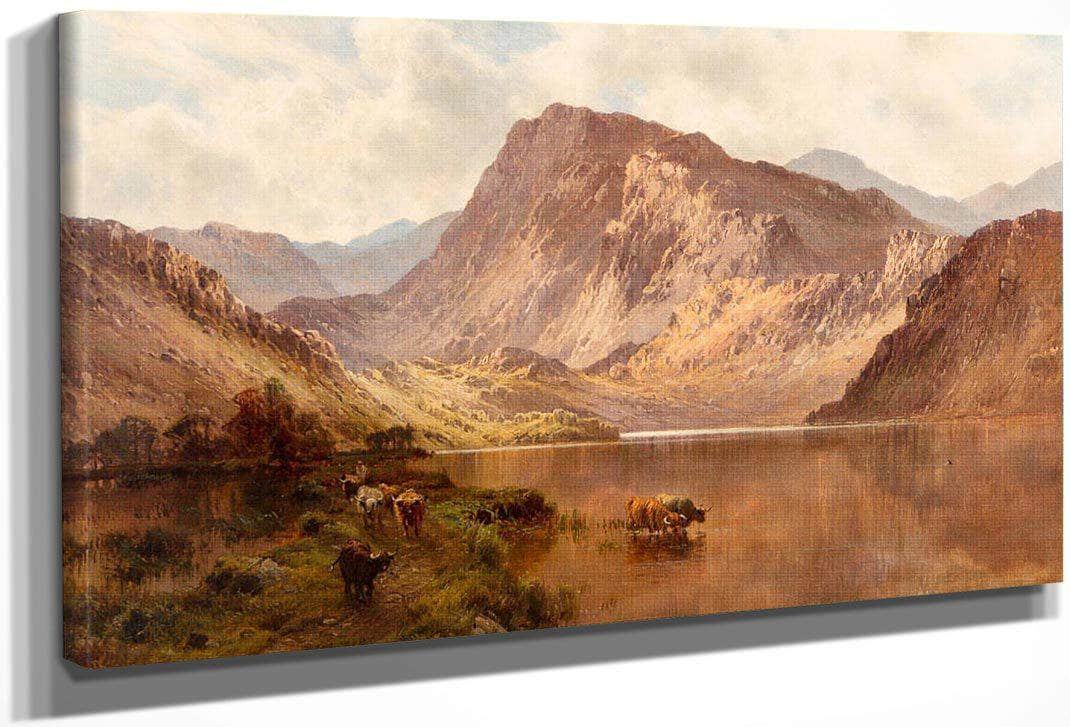 Changing Pastures By Alfred De Breanski