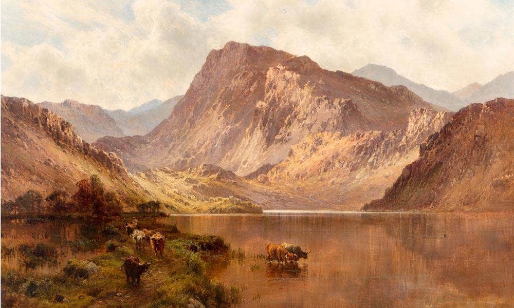 Changing Pastures By Alfred De Breanski - Image 7