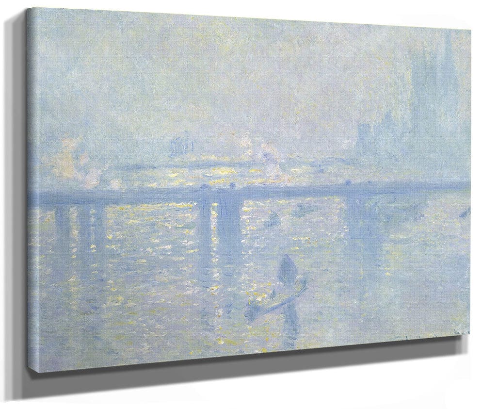 Charing Cross Bridge, London By Claude Monet