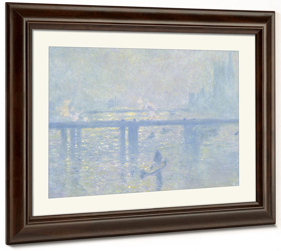 Charing Cross Bridge, London By Claude Monet - Image 3