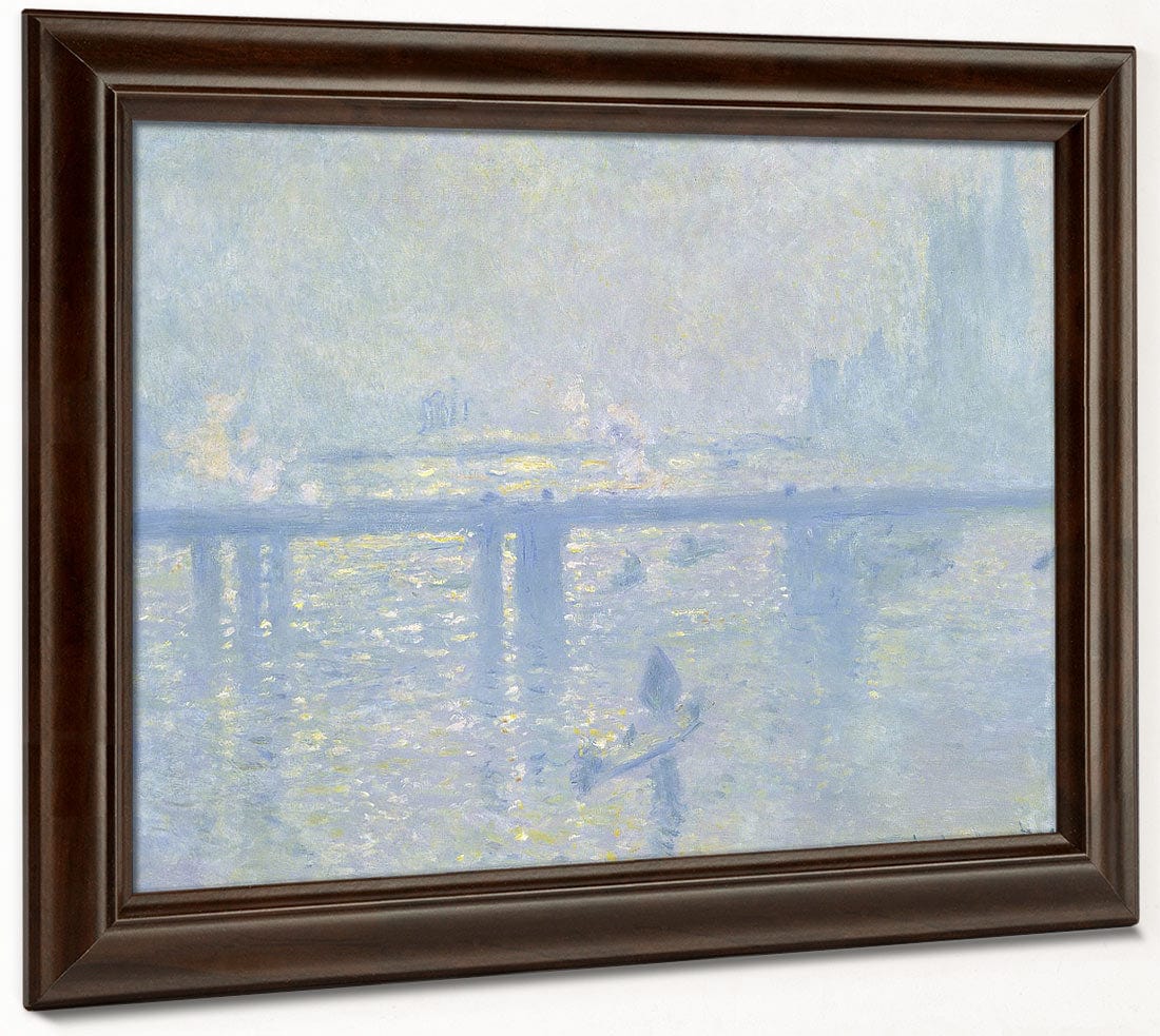 Charing Cross Bridge, London By Claude Monet - Image 4