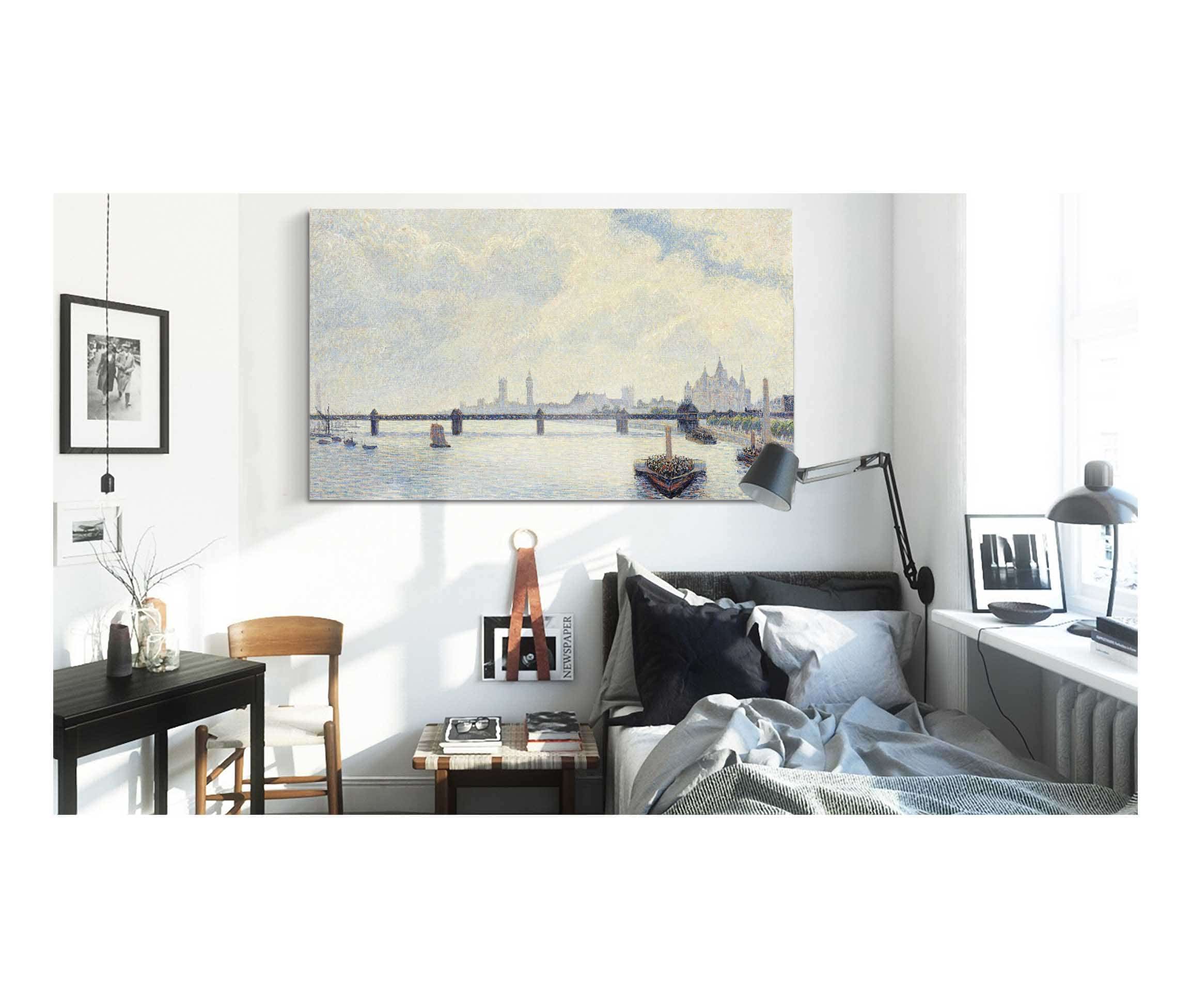 Charing Cross Bridgelondon by Camille Pissarro - Image 3