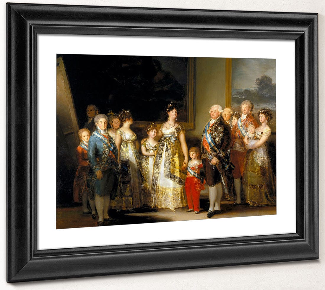 Charles Iv Of Spain And His Family By Francisco De Goya - Image 4