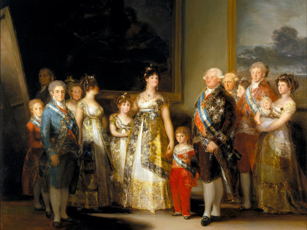 Charles Iv Of Spain And His Family By Francisco De Goya - Image 7