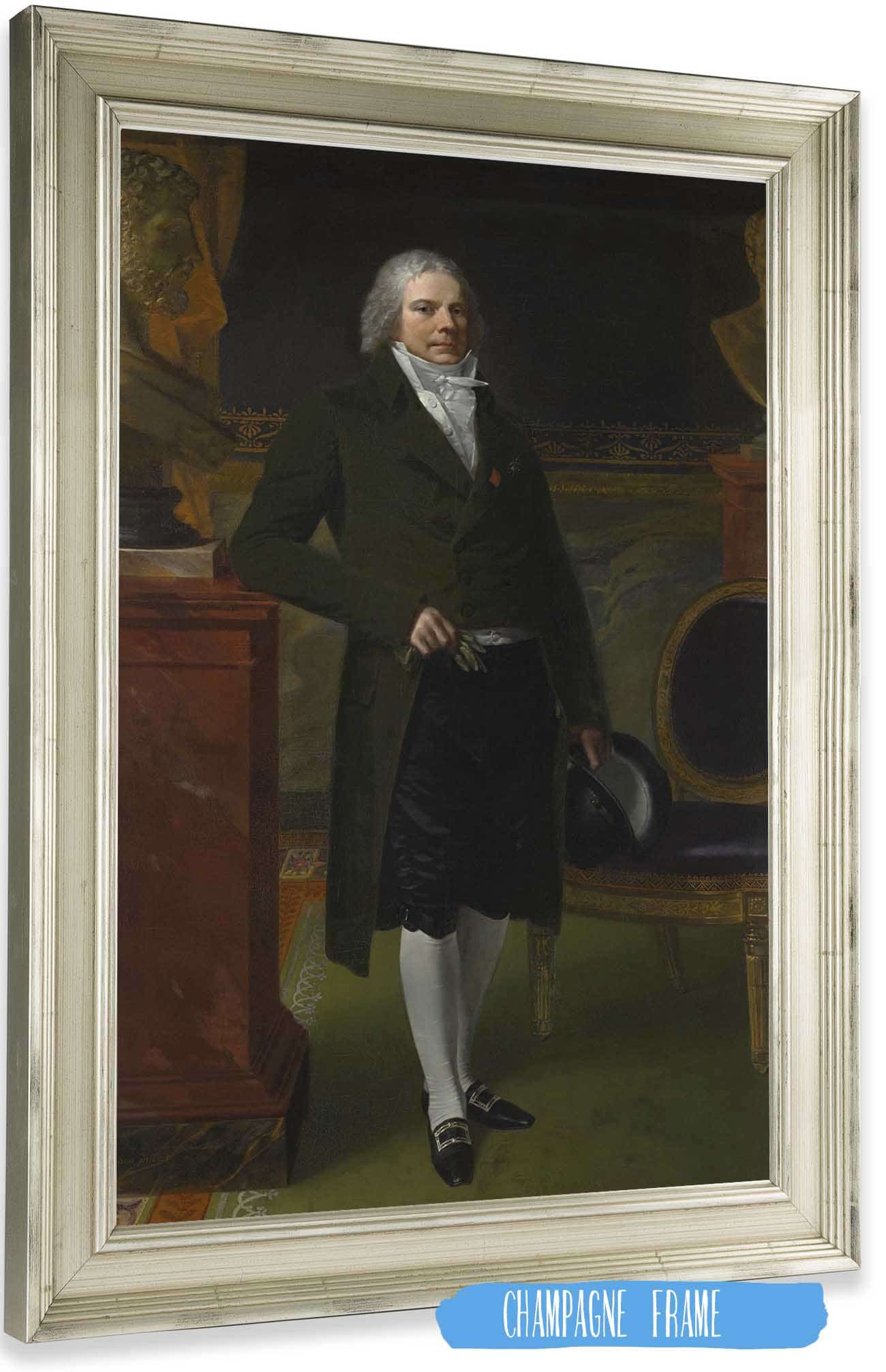 Charles Maurice De Talleyrand Perigord Prince De Talleyrand by Pierre Paul Prudhon