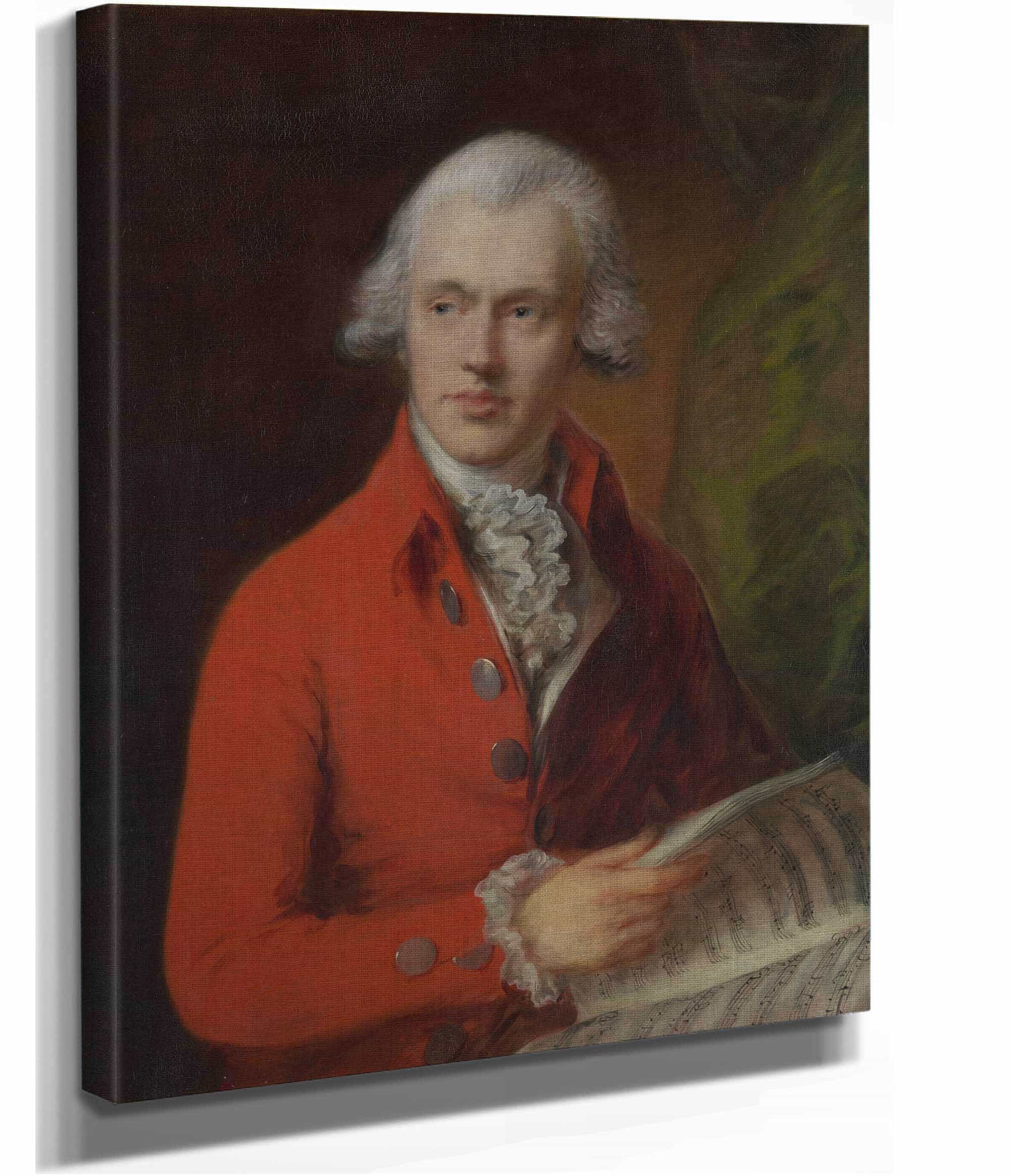 Charles Rousseau Burney by Thomas Gainsborough - Image 2