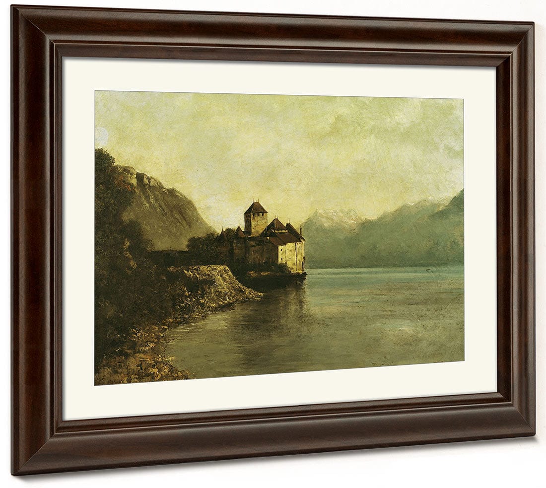 Chateau De Chillon By Jean Desire Gustave Courbet - Image 5