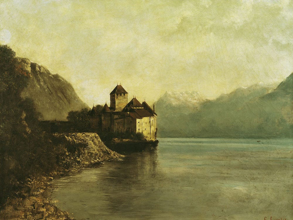 Chateau De Chillon By Jean Desire Gustave Courbet - Image 7