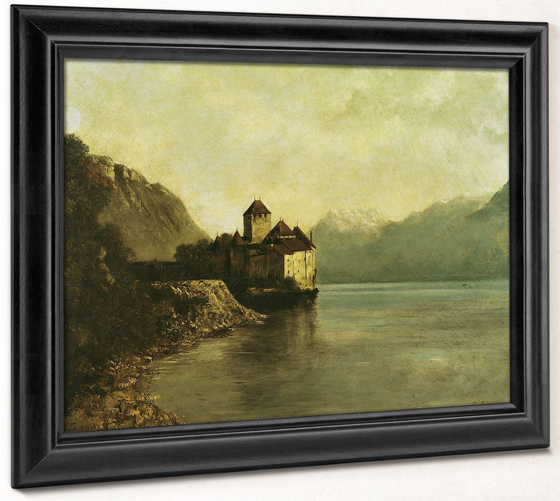Chateau De Chillon By Jean Desire Gustave Courbet - Image 8