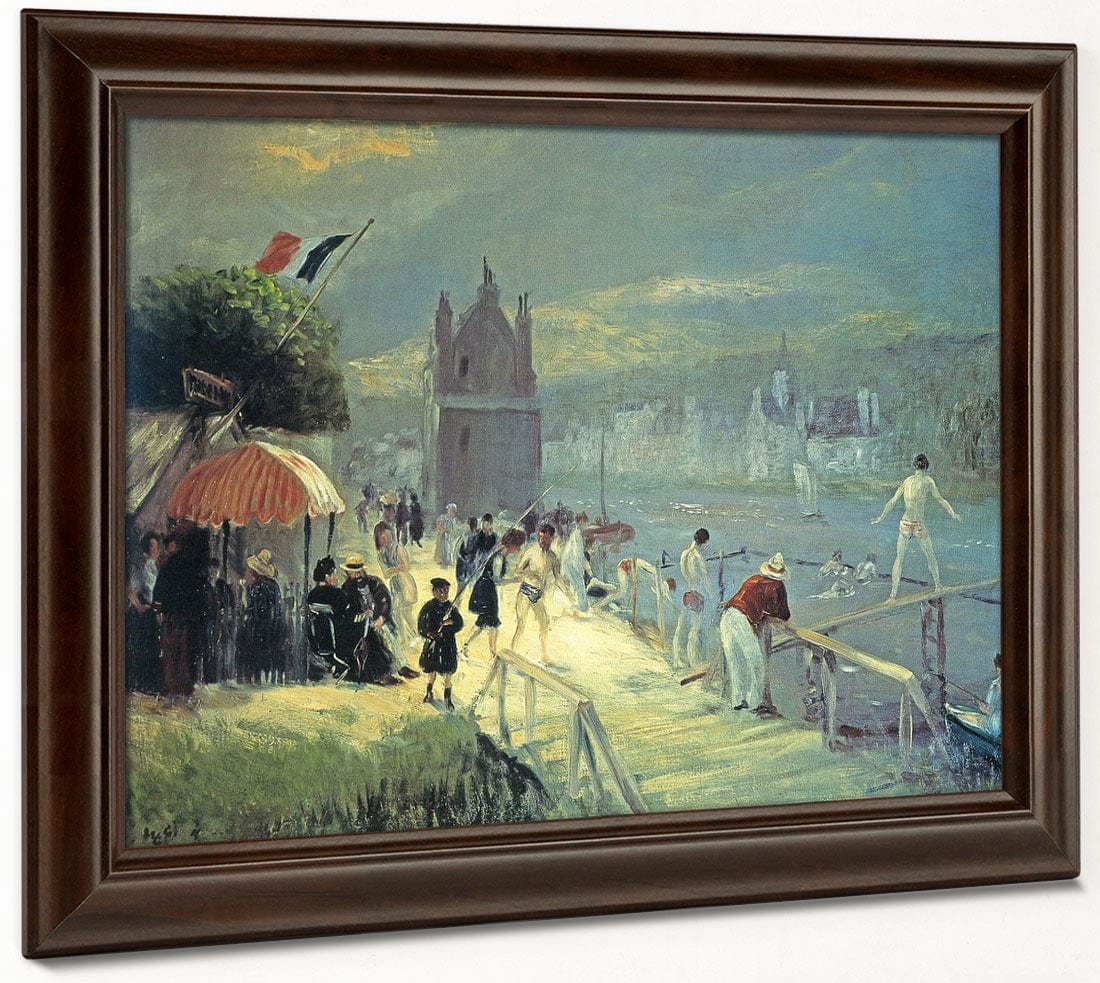 Chateau Thierry 1906 By William Glackens - Image 6