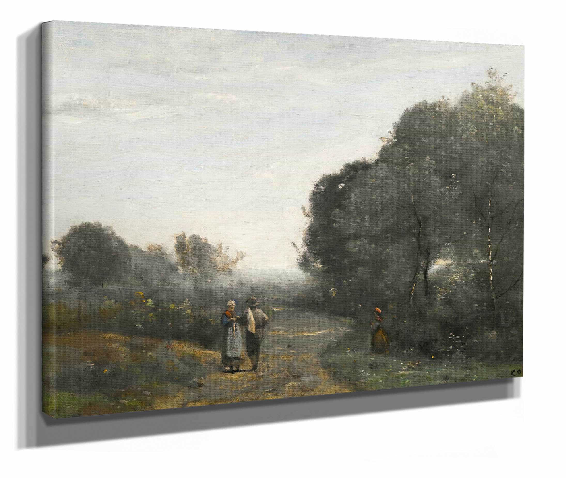 Chaville Le Matin Au Printemps by Jean Baptiste Camille Corot - Image 2
