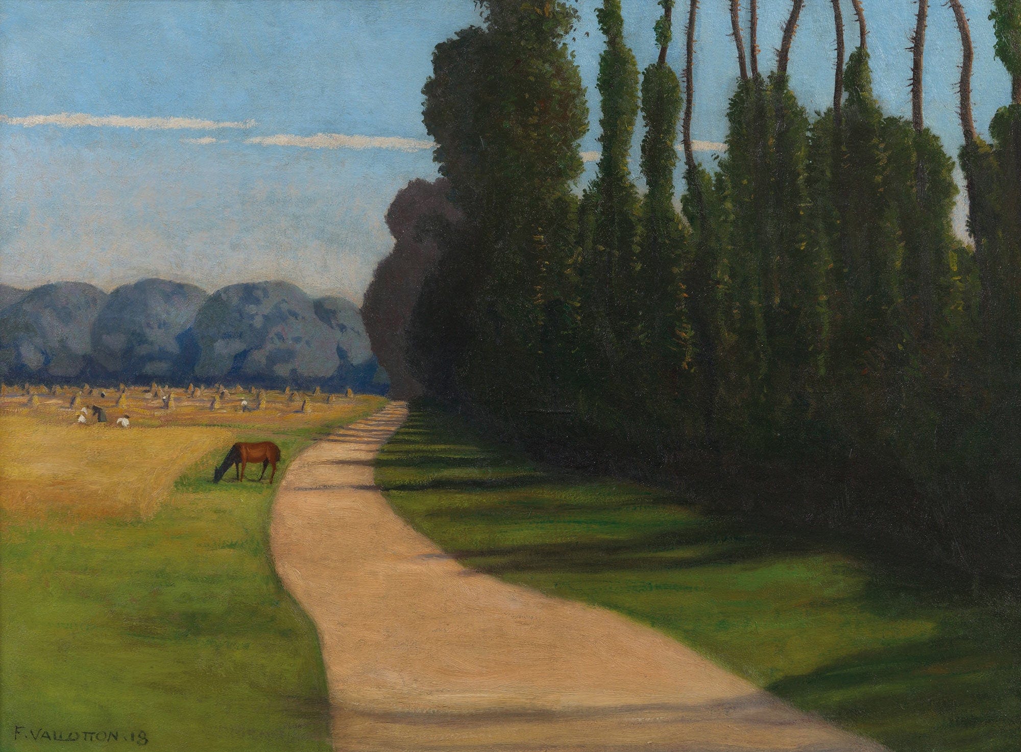 Chemin De La Croix Rouge by Felix Vallotton - Image 2