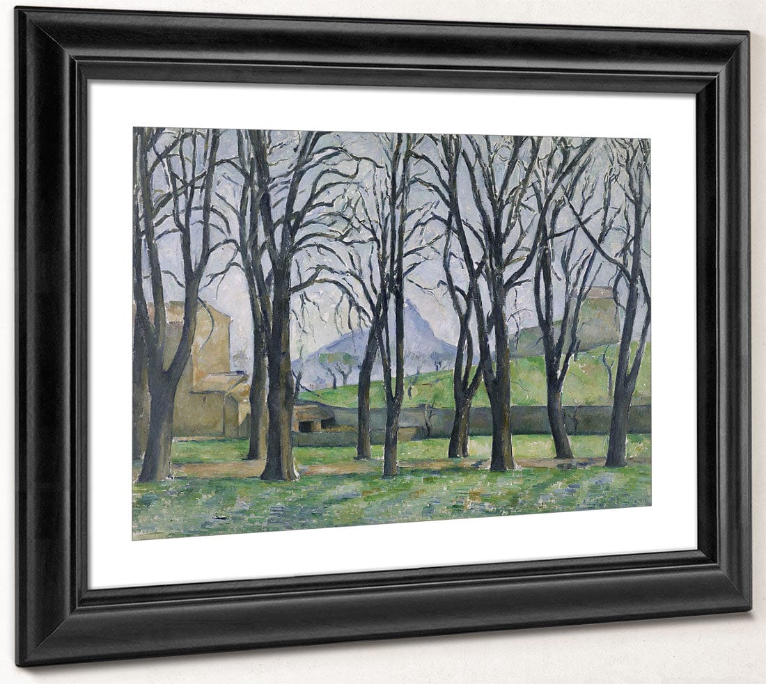 Chestnut Trees At Jas De Bouffan By Paul Cezanne - Image 4