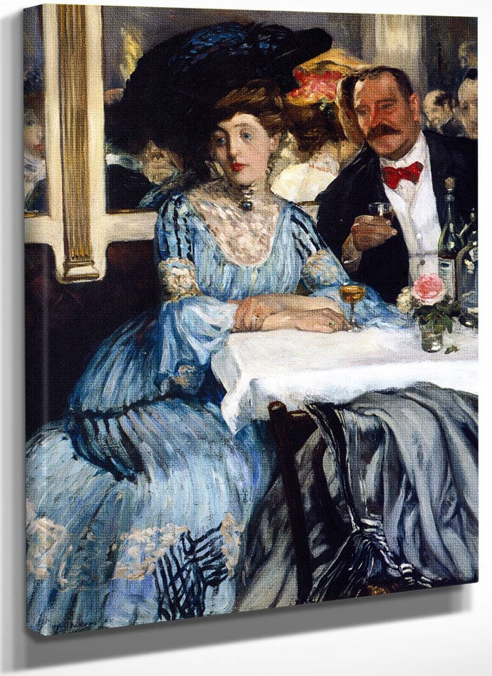 Chez Mouquin 1905 By William Glackens