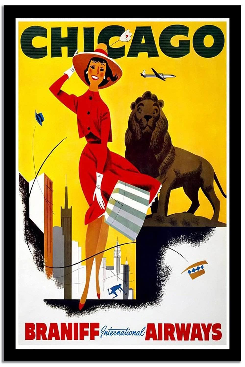 Chicago Vintage Postera - Image 2