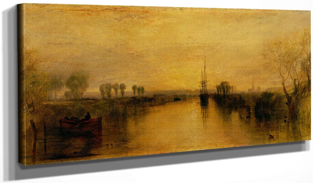 Chichester Canal By Joseph Mallord William Turner - Image 3