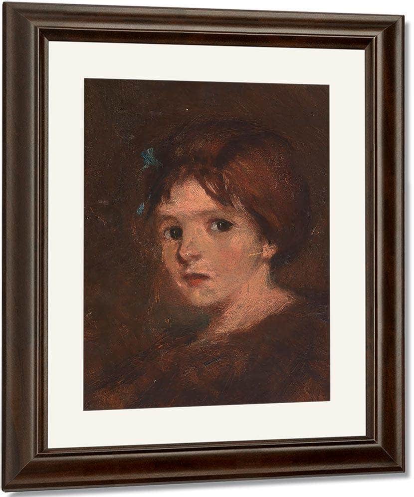 Child In Browns By Alice Pike Barney - Image 4