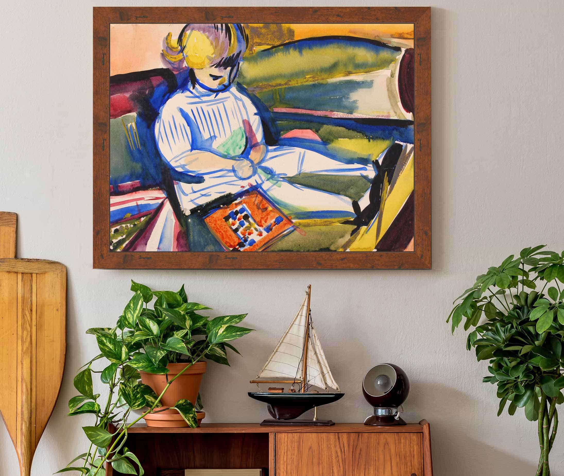 Child On Sofa by Henry Lyman Sayen - Image 3