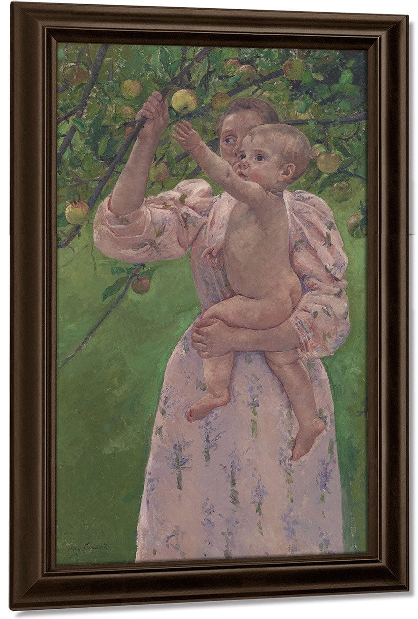 Child Picking A Fruit (Enfant Cueillant Un Fruit) By Mary Cassatt - Image 4