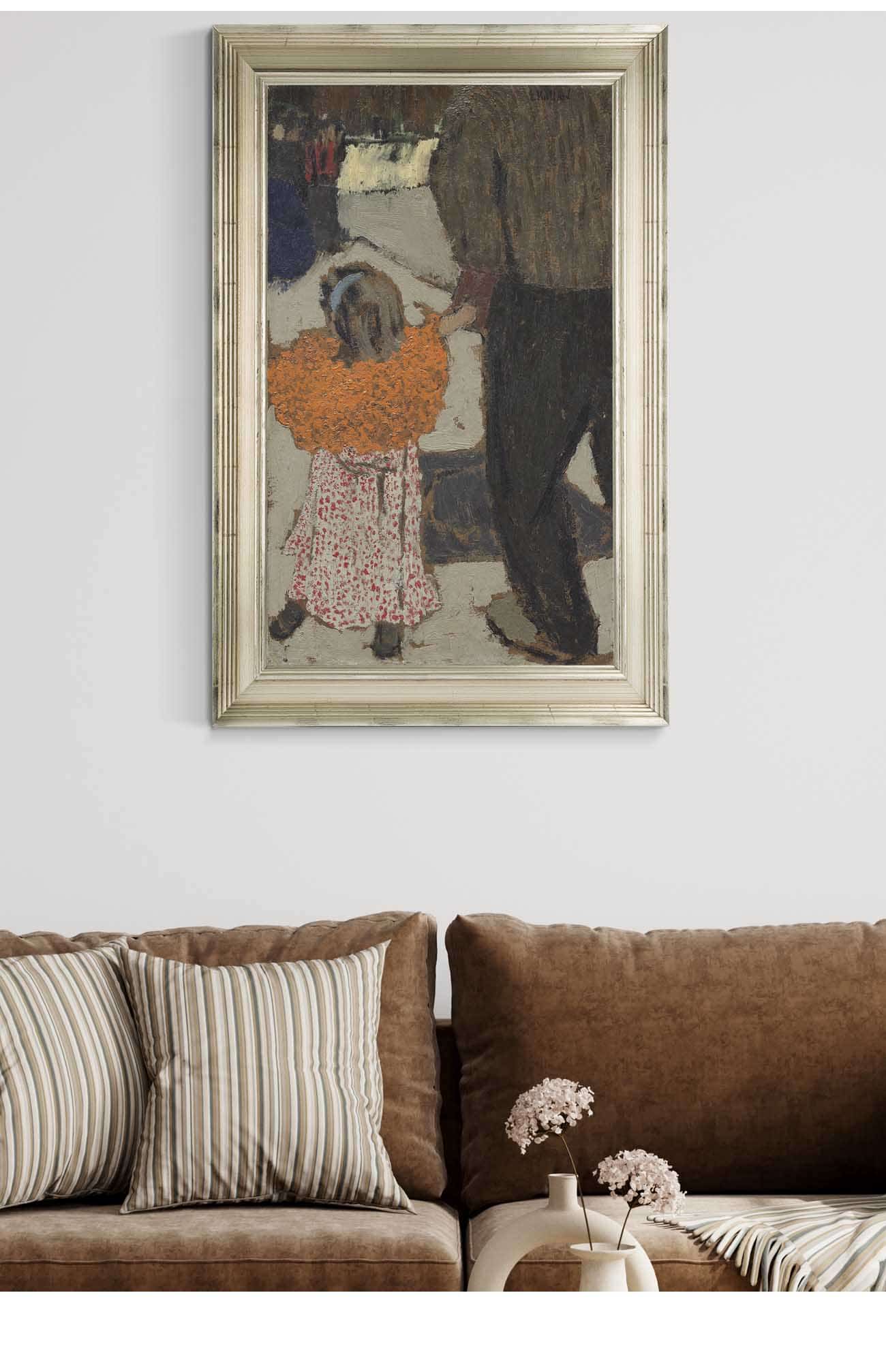 Child Wearing A Red Scarf by Edouard Vuillard - Image 5