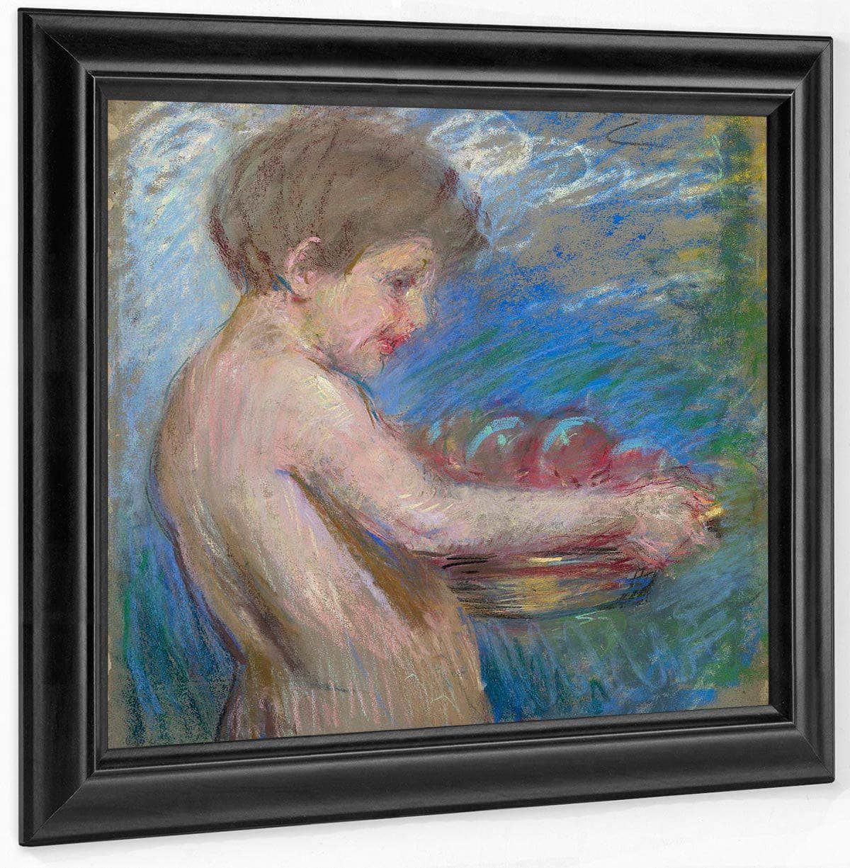 Child With Fruit By Alice Pike Barney - Image 6