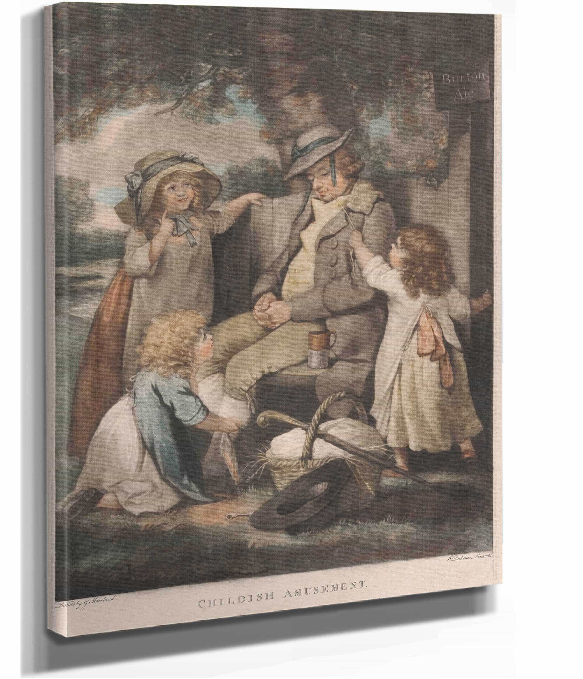 Childish Amusement by George Morland - Image 2