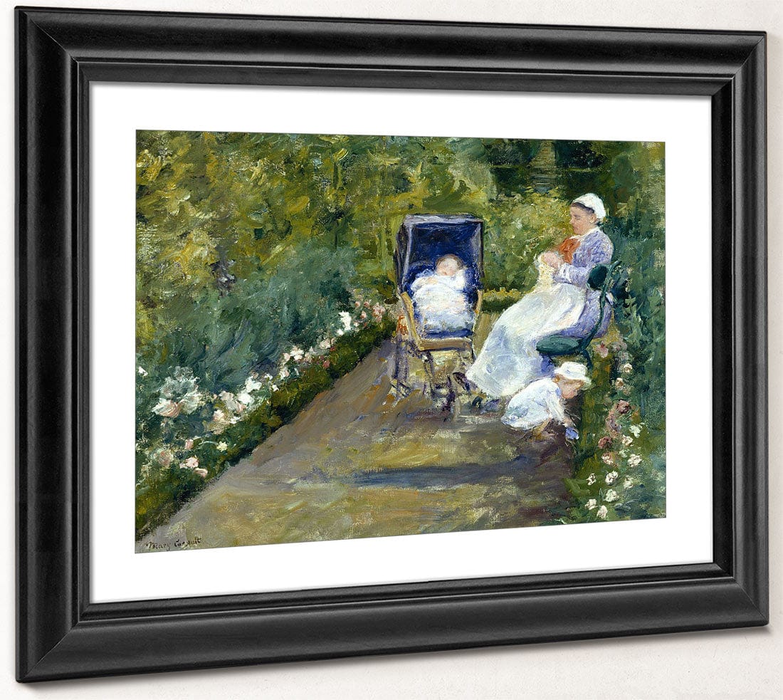 Children In A Garden (The Nurse) By Mary Cassatt - Image 2