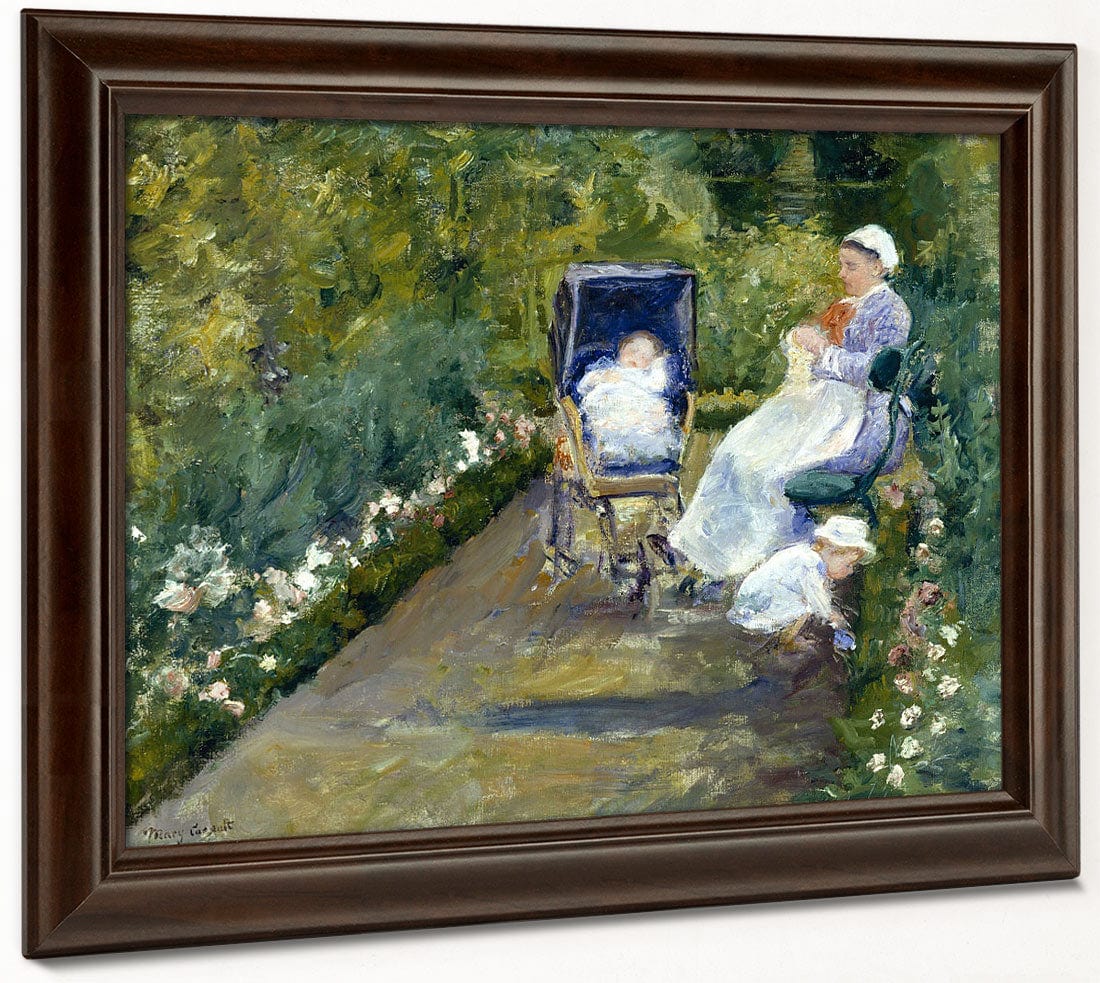 Children In A Garden (The Nurse) By Mary Cassatt - Image 4