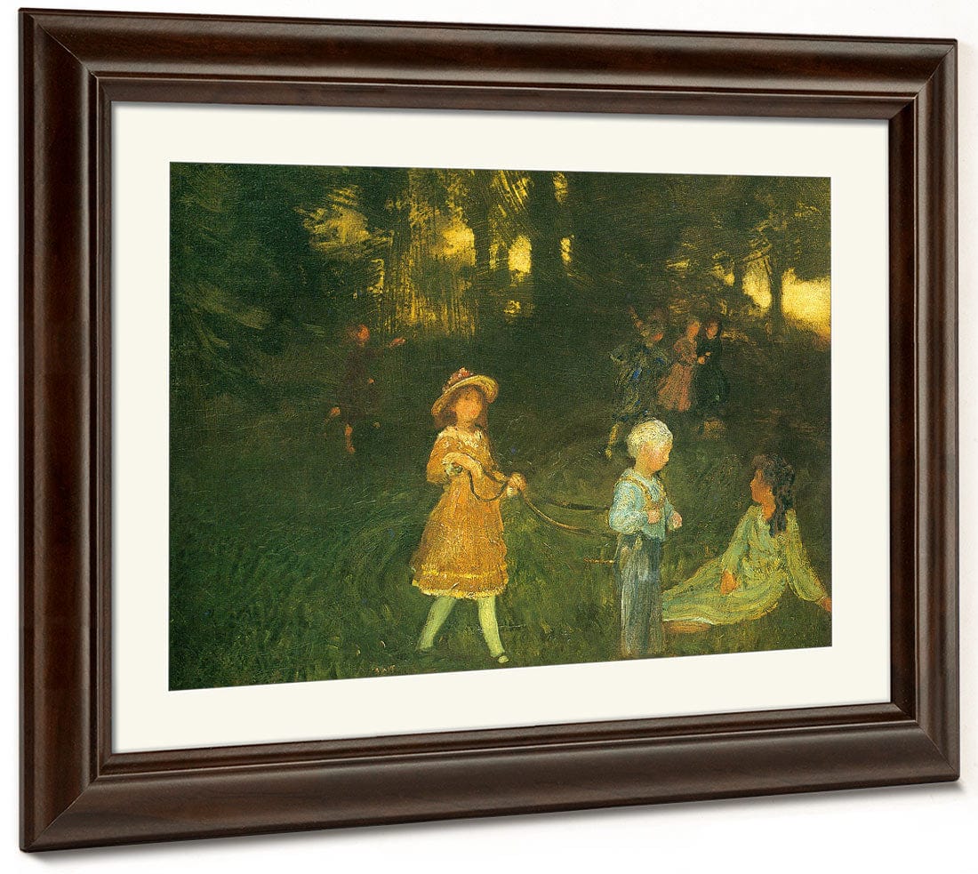 Children Playing 1896 By Arthur B Davies - Image 5