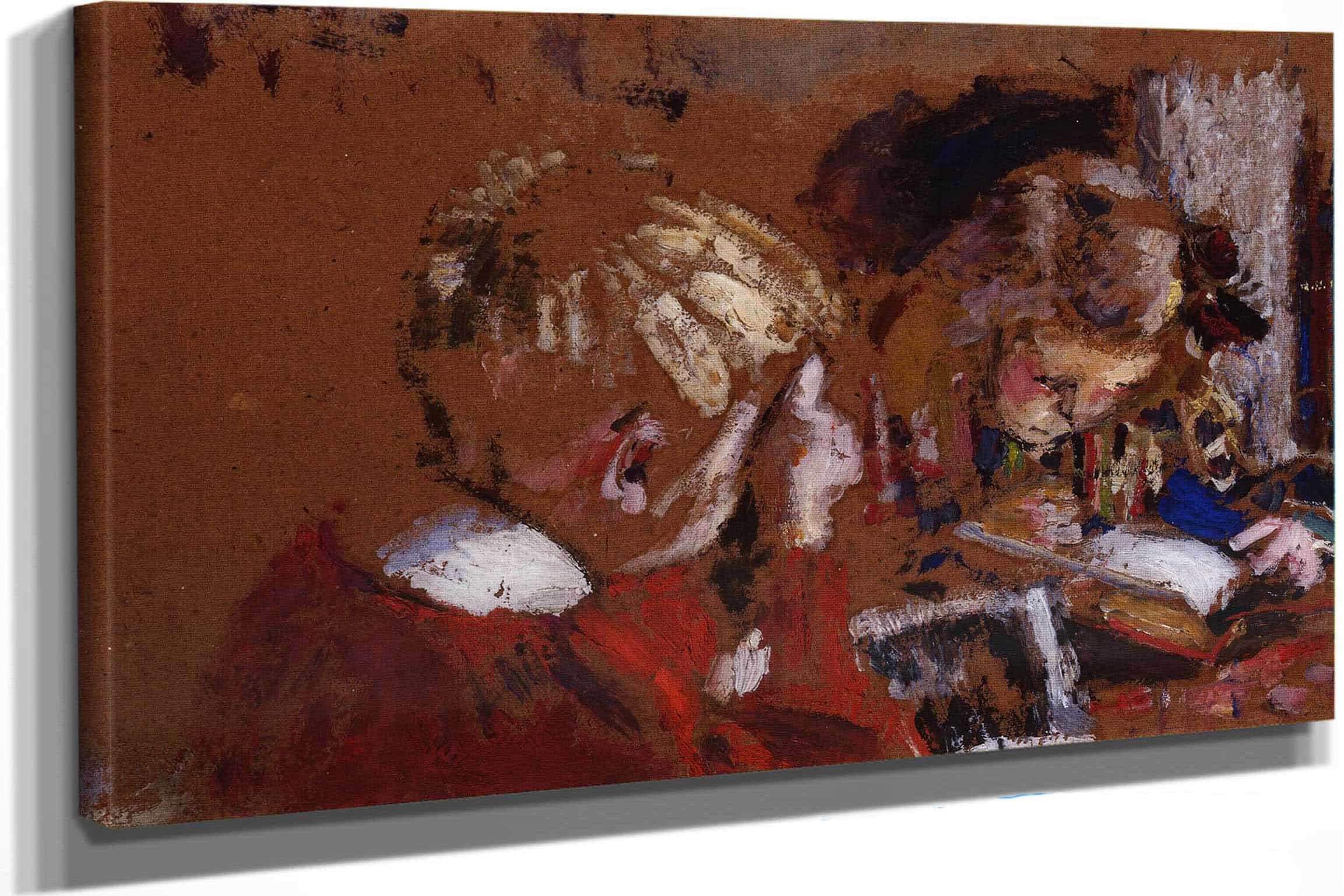 Children Reading by Edouard Vuillard