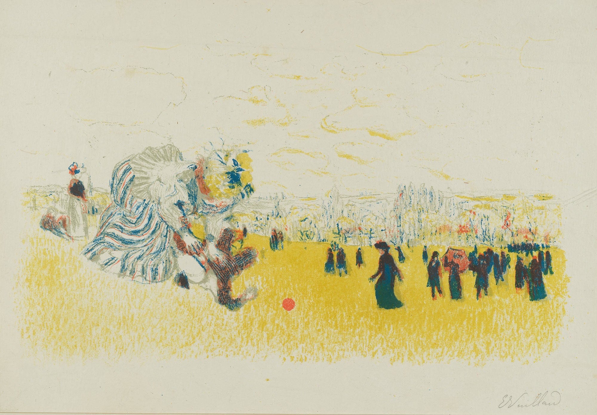 Childrens Games by Edouard Vuillard - Image 2