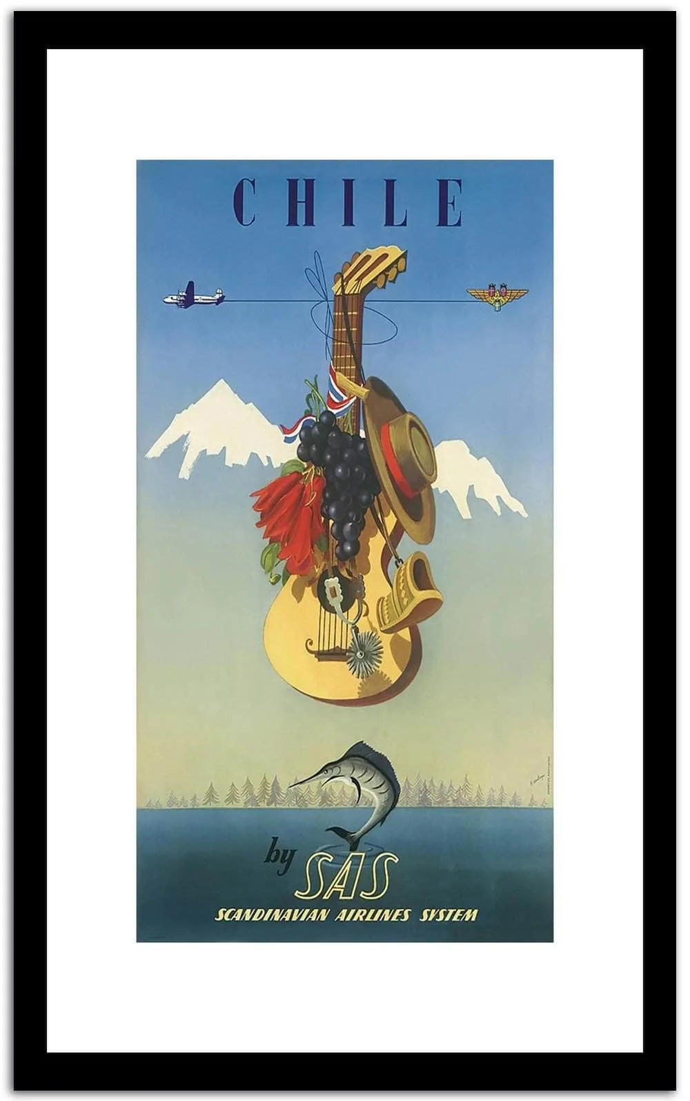 Chile  Vintage Poster
