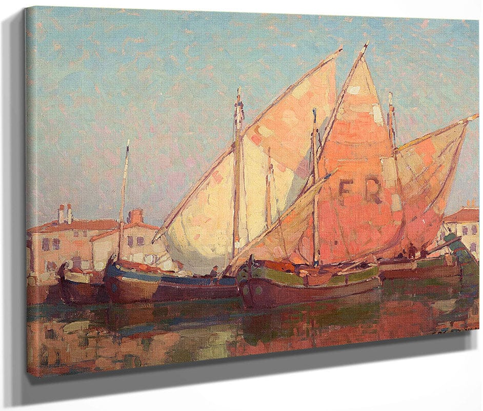 Chioggia Boats By Edgar Payne