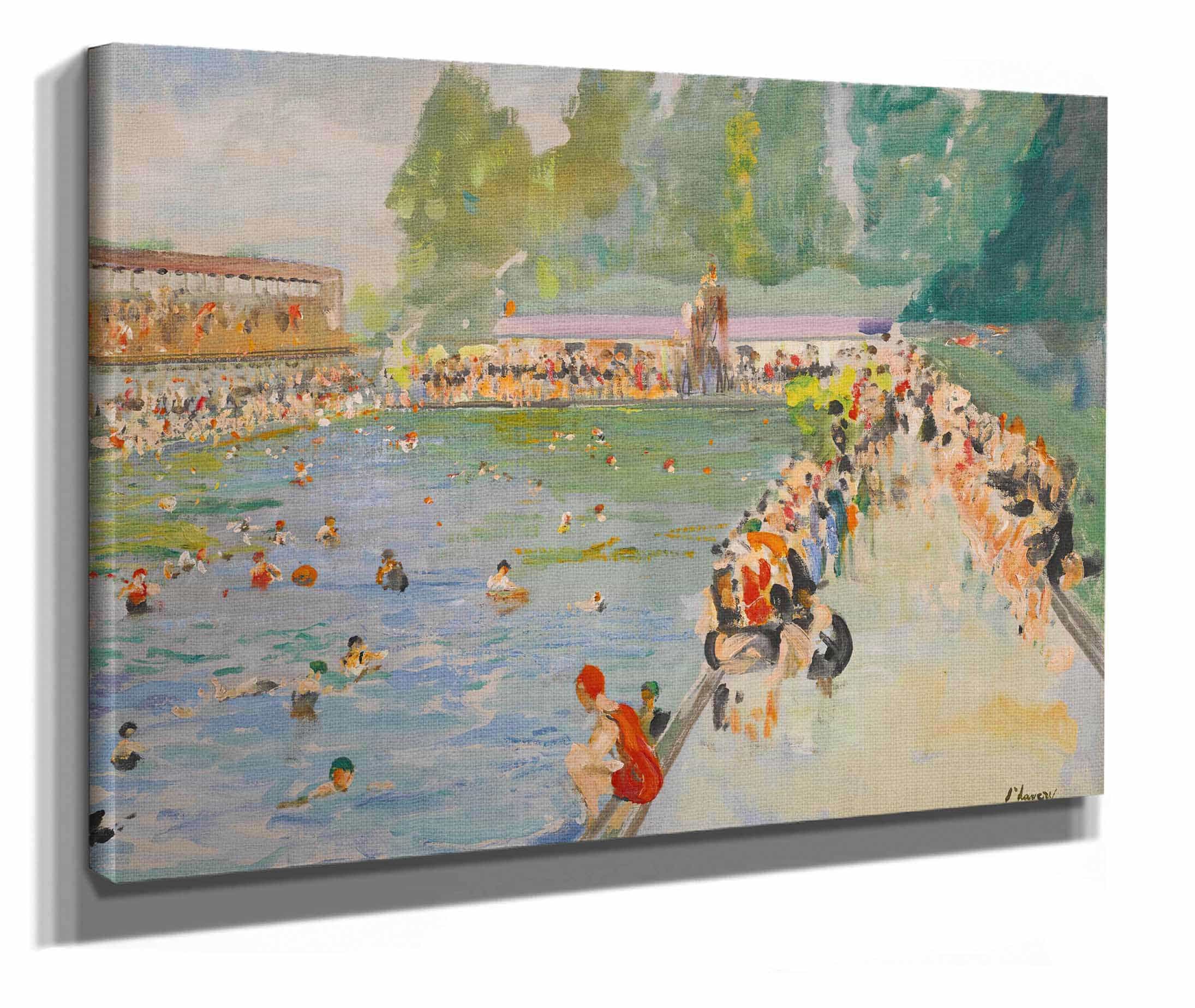 Chiswick Baths by Sir John Lavery - Image 2