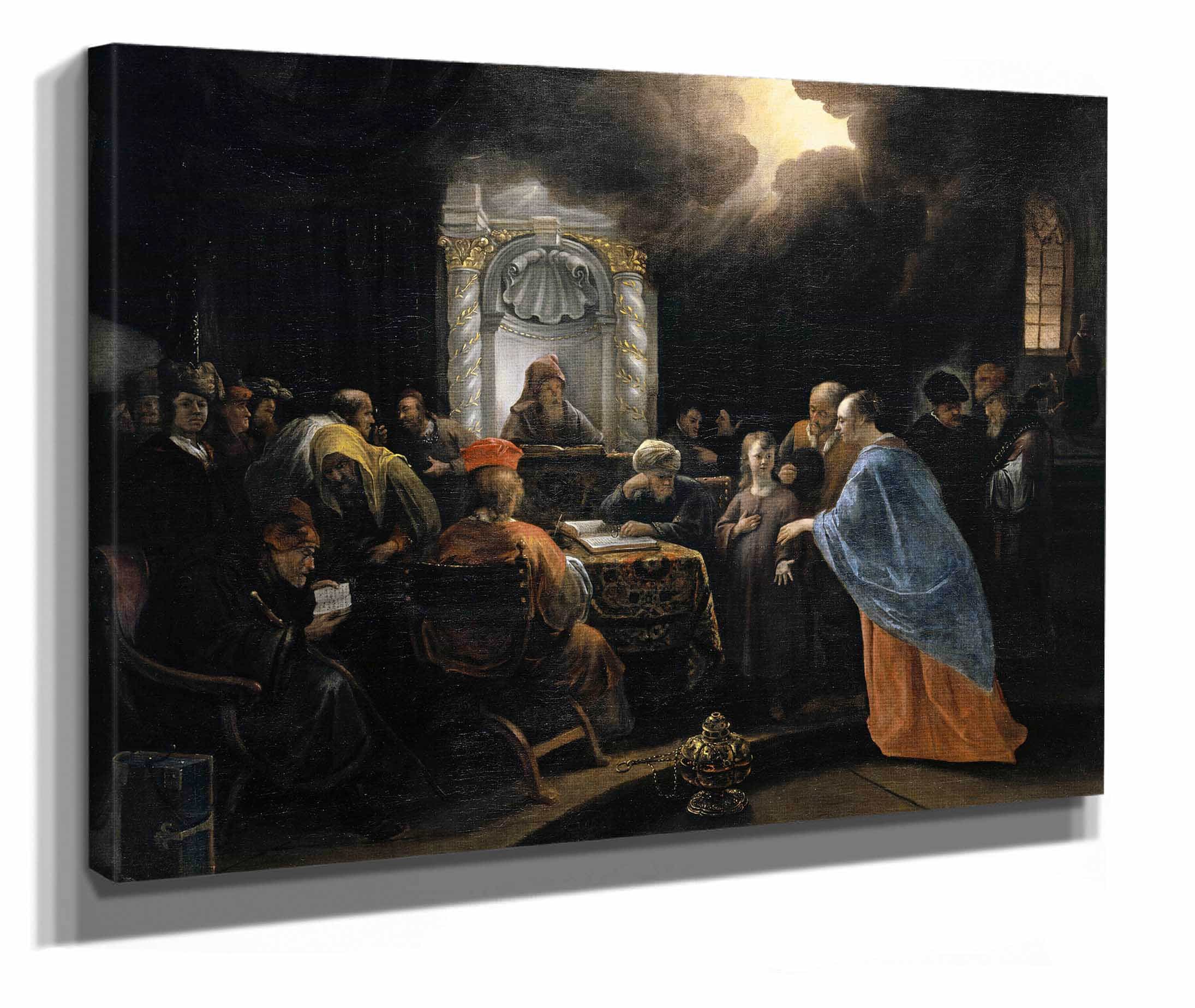 Christ Among The Doctors by Jan Steen - Image 2