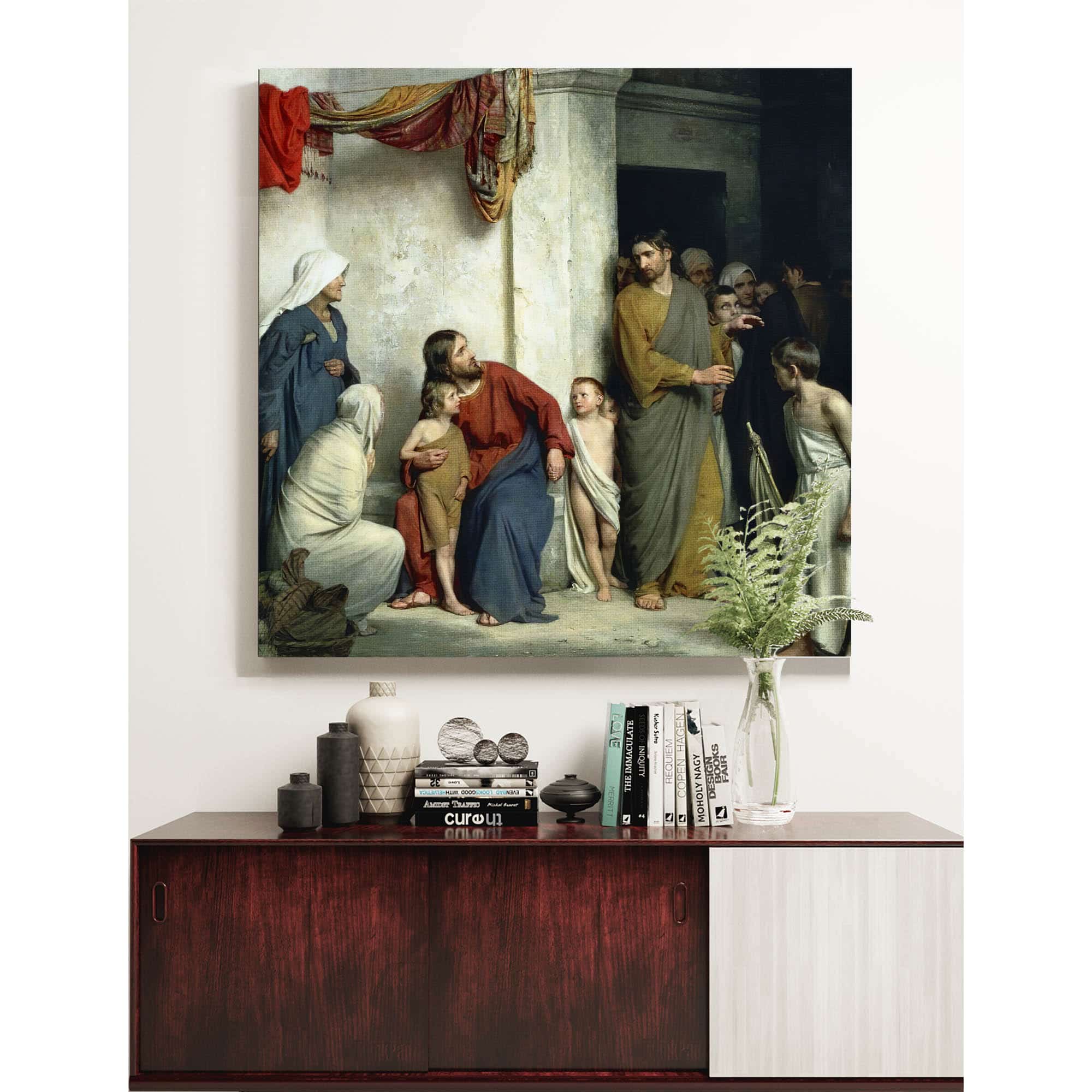 Christ And The Children by Carl Bloch - Image 4