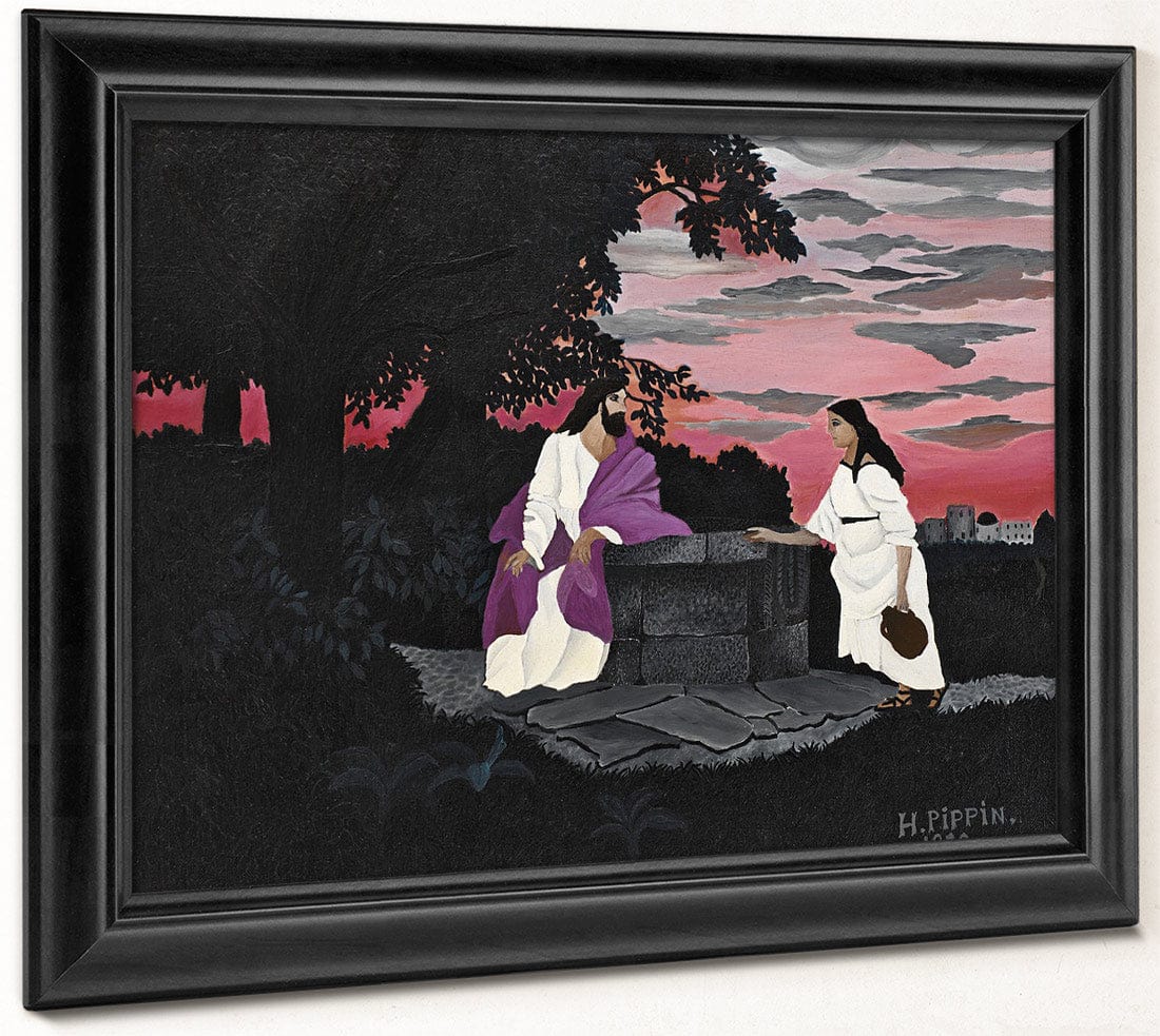 Christ And The Woman Of Samaria By Horace Pippin - Image 6