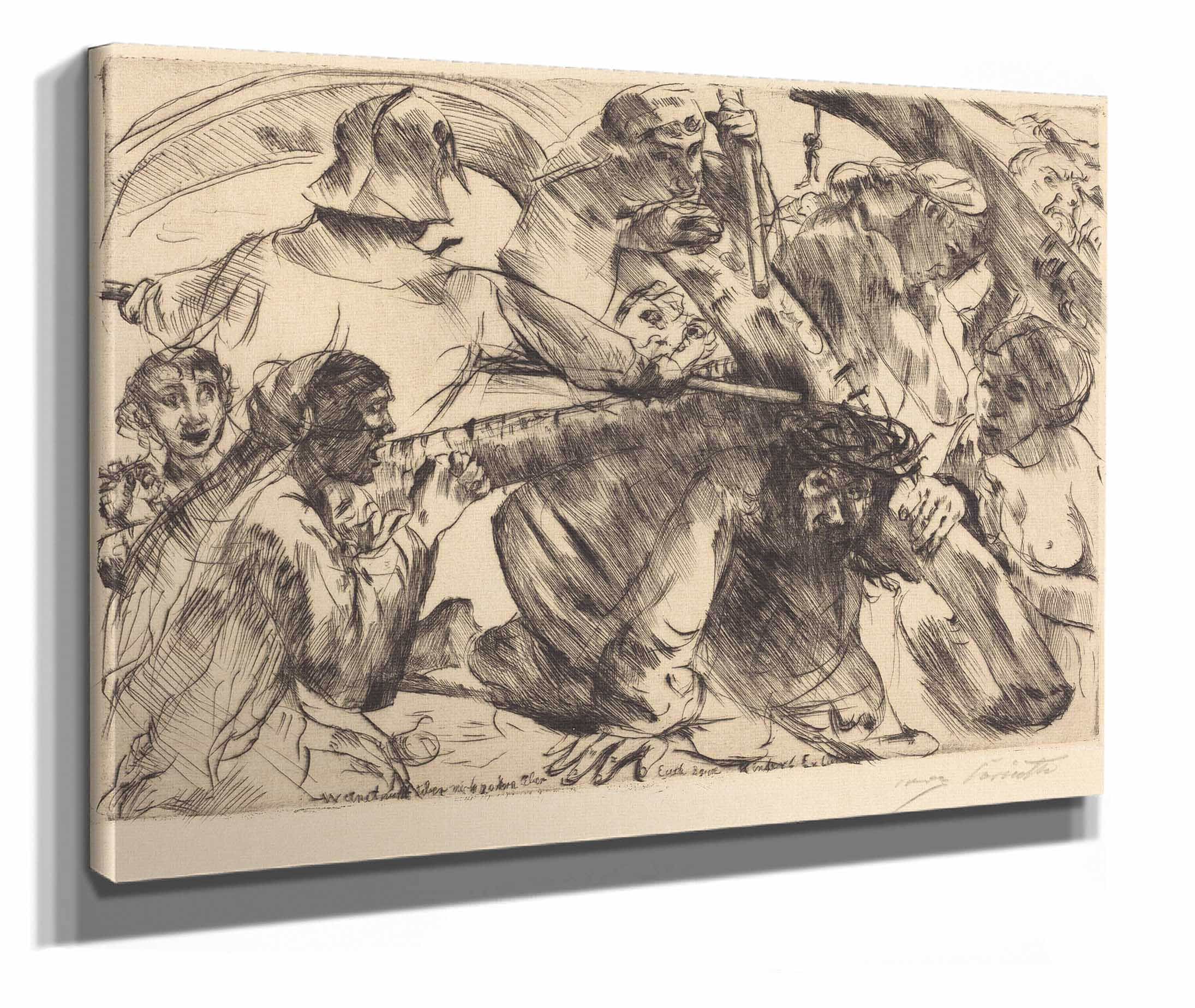 Christ Bearing The Cross Kreuztragung by Lovis Corinth - Image 2